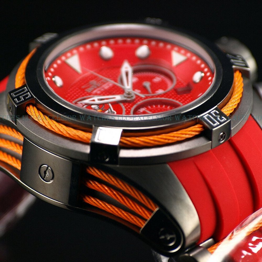 Invicta NFL Tampa Bay Buccaneers Swiss Bolt Zues - Picture 2 of 10